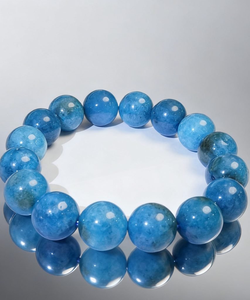 Blue Bead Bracelet