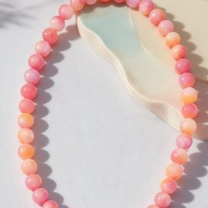 Pink Bead Necklace